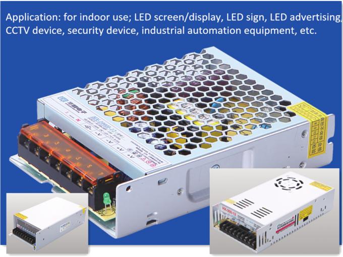 IP20 داخلي 500W LED تبديل التيار الكهربائي 20.8A 24V DC LED Driver 1