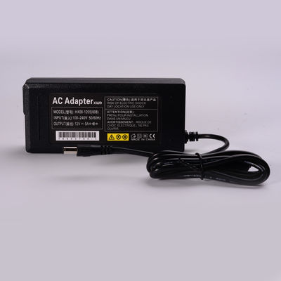 IP20 Indoor Universal AC DC Adapter 12V 5A 60W Desktop security camera power supply